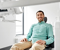 happy dental patient