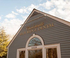 Outside view of Charlottesville Blue Ridge Dental