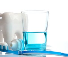Oral hygiene supplies to help prevent a dental emergency